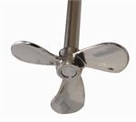 Caframo Stainless Steel Propeller - 50mm Pitched Blade Lab Mixer Replacement Part